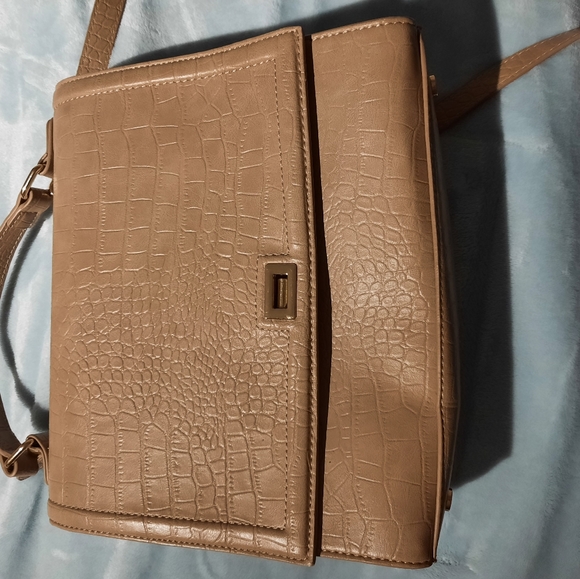 Camel crossbody bag - Picture 5 of 5